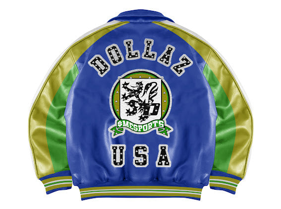 GENUINE LEATHER DOLLAZ USA JACKET