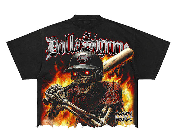 Skeleton Baseball ⚾️ Tee
